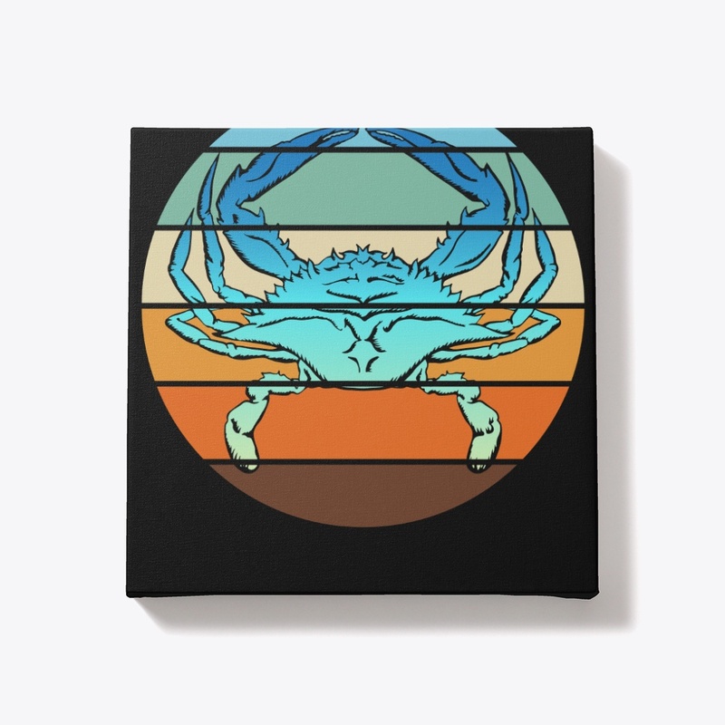 Vintage Sunrise Crabbing SunseCrabbing