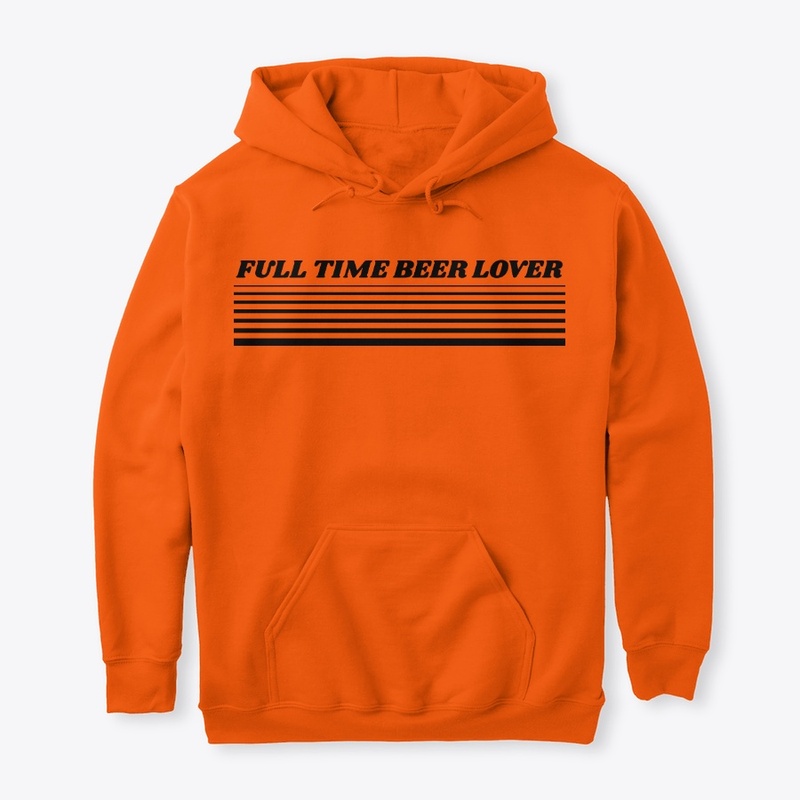 Retro Full Time Beer Lover