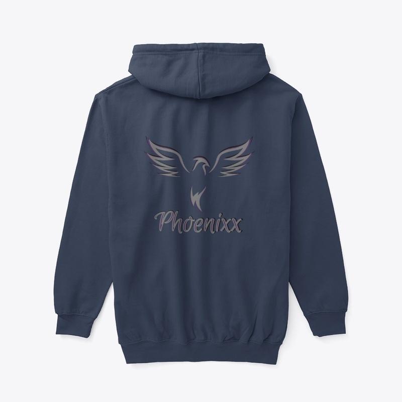 Phoenixx Logo (back) Zipper