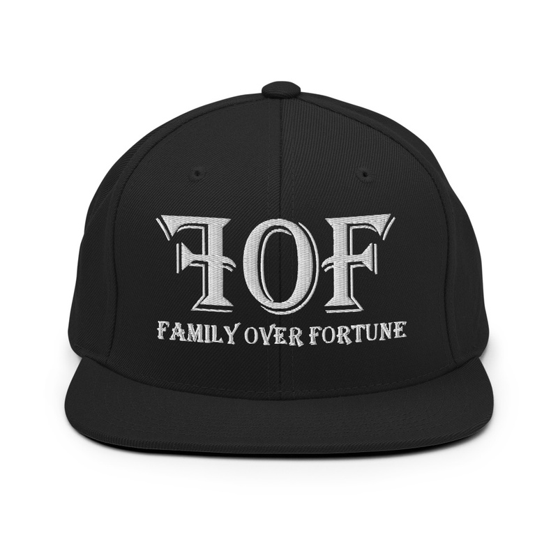 Family Over Fortune Snapback