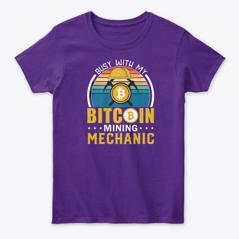Busy With Bitcoin Mining Mechanic