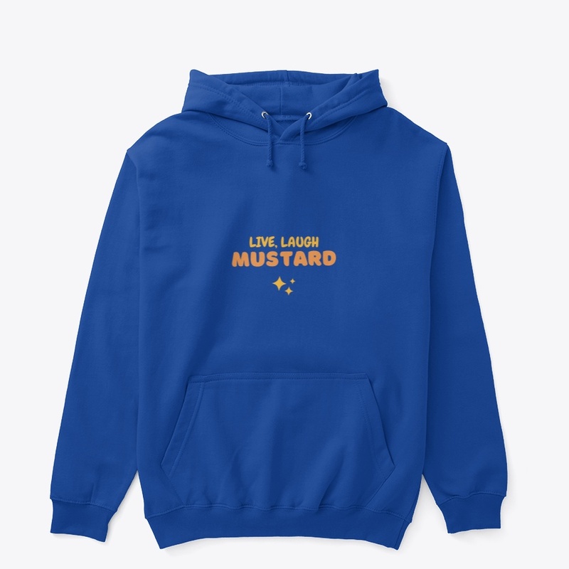Live Laugh Mustard Sweater 