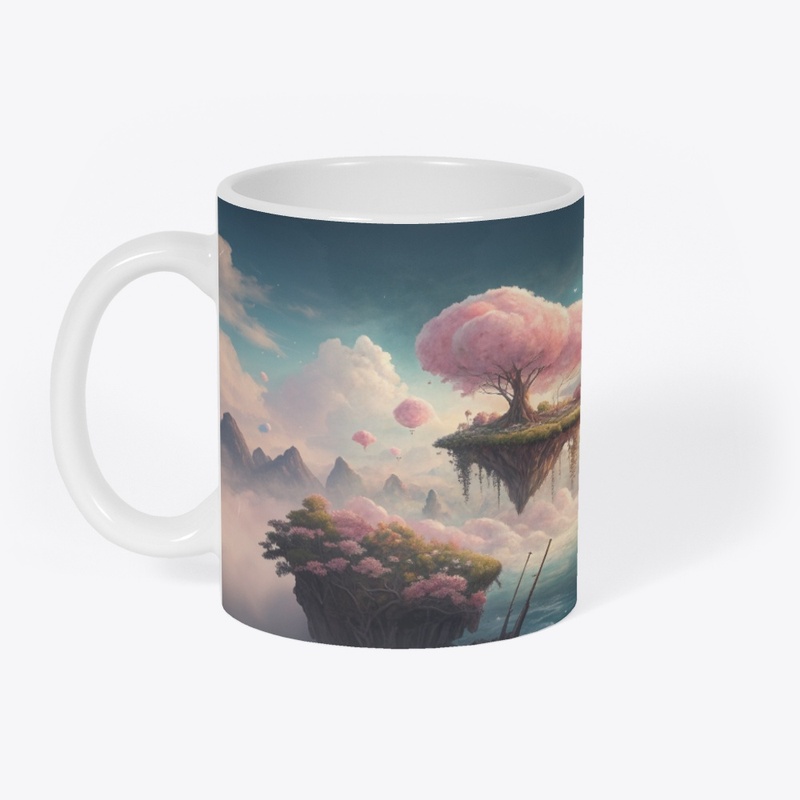 Floating Islands Fantasy Dreamscape