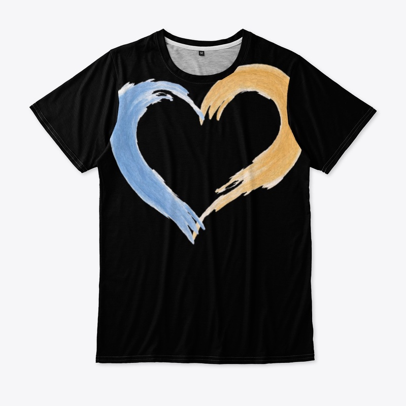 Graphic Printed T shirt and Hoodies-Love