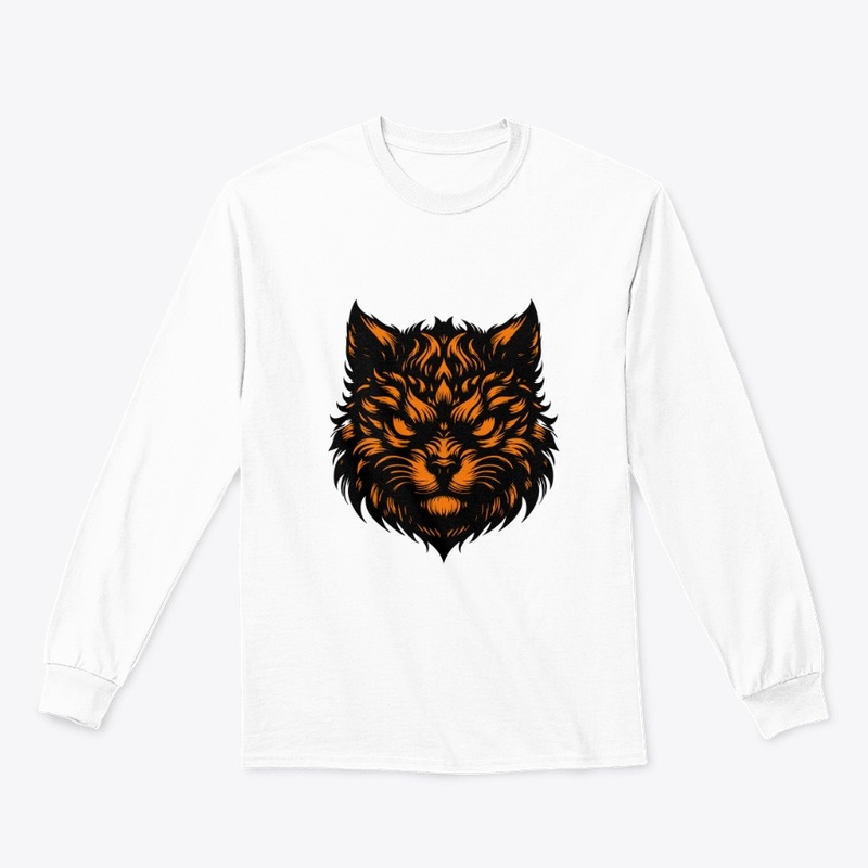 Striking Cat Graphic