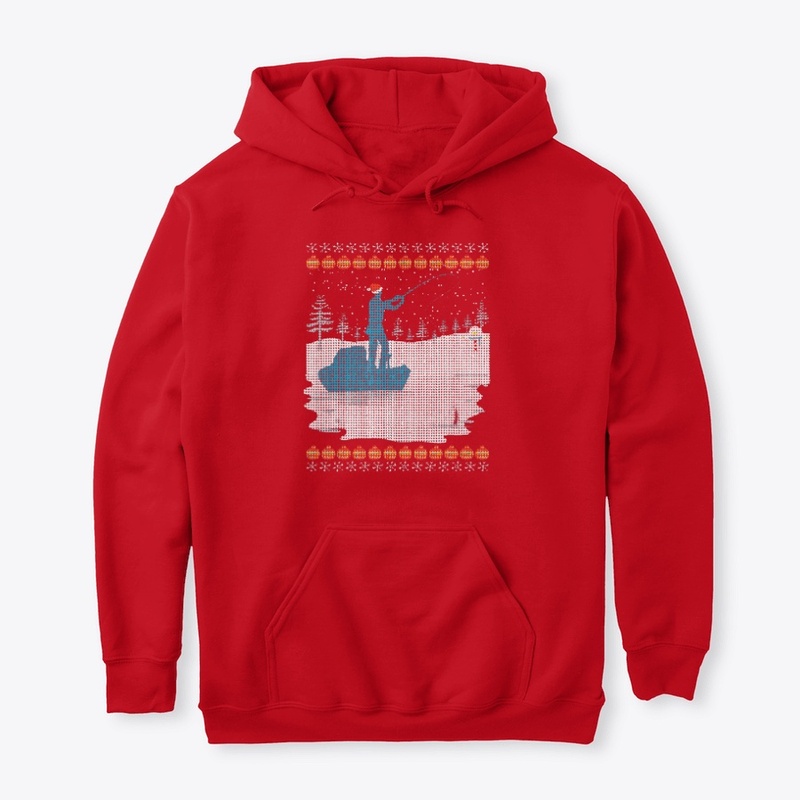 Ugly FISHING Christmas Bass Fish Apparel