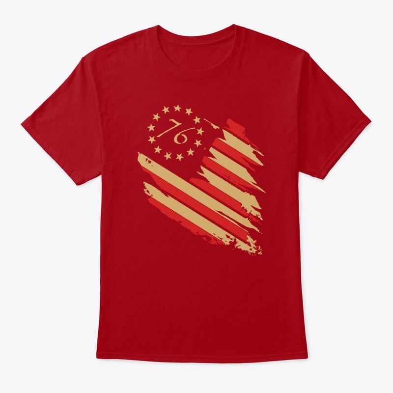 Men's Betsy Ross Flag Tee Shirt