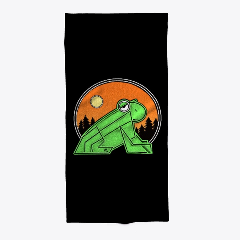 A frog and the moon...3