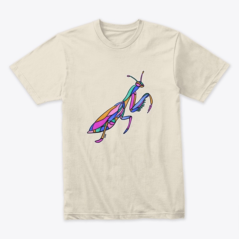 Stained Glass Praying Mantis