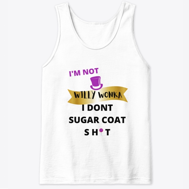 White and Purple Wonka Tee