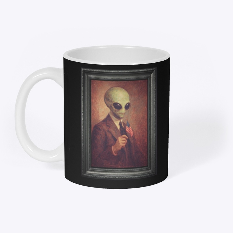 Extraterrestrial Executive Portrait