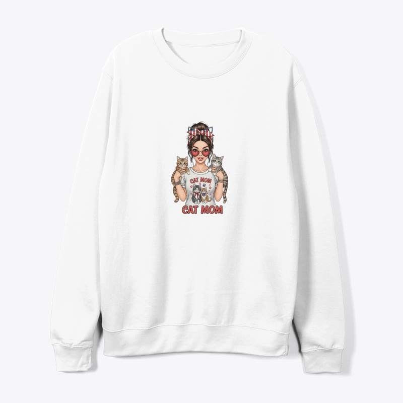Cat Mom Life - Cute Feline Lover