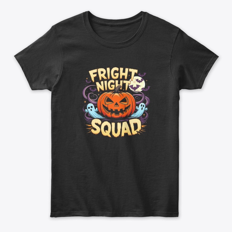 "Fright Night Squad Halloween pumpkin"