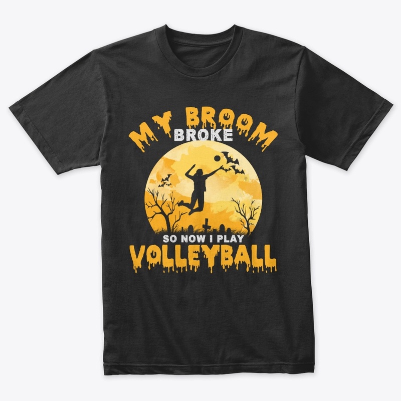 My Broom Broke so I play Volleyball