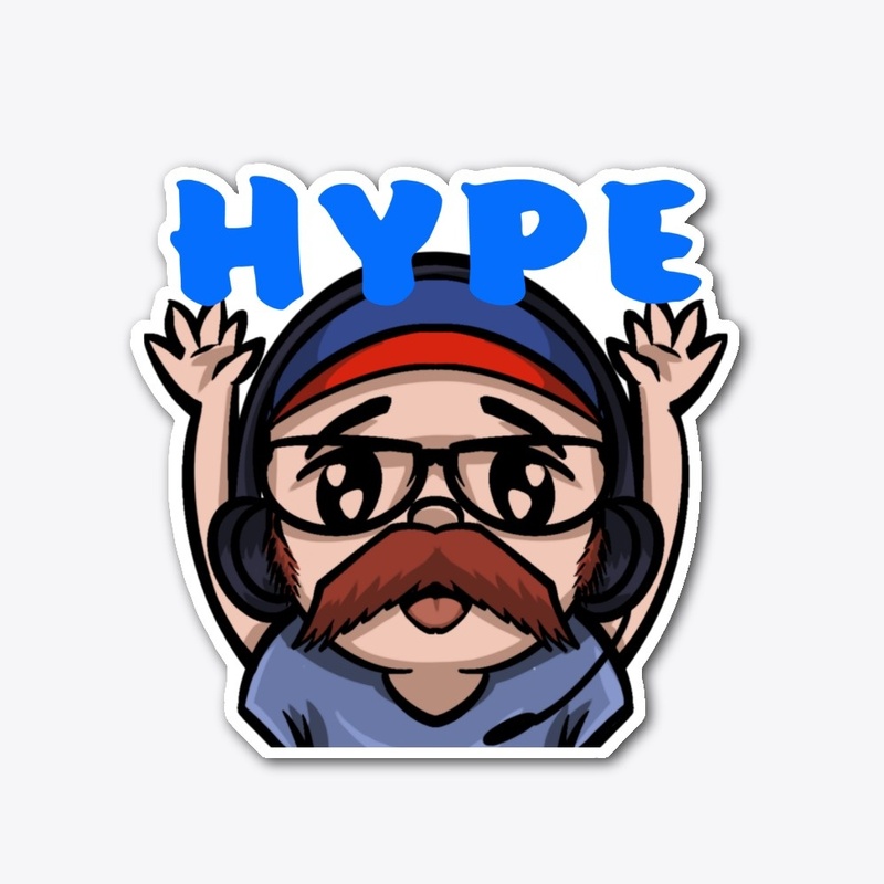 HYPE Sticker
