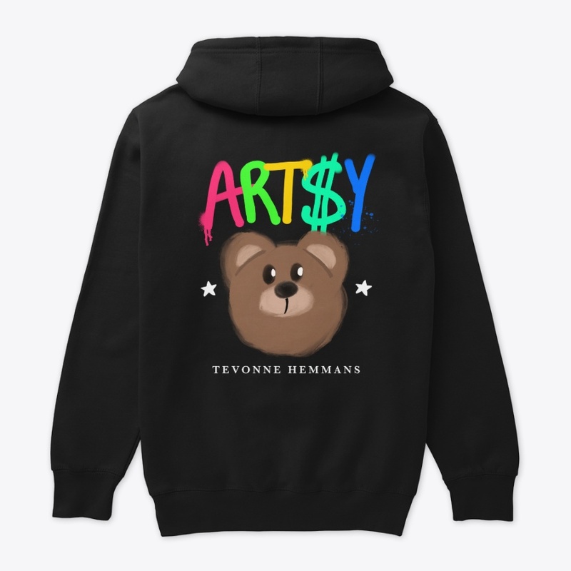 Art$y Teddy Logo Hoodie