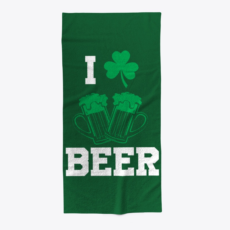 I Clover Beer Funny St. Patrick Day case