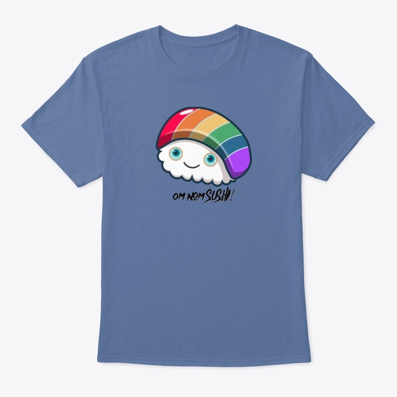 Om, Nom, Kawaii Rainbow Sushi Roll!