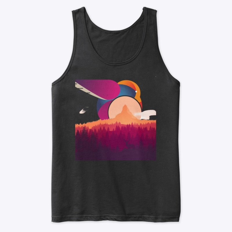 Setting Crescent Bird