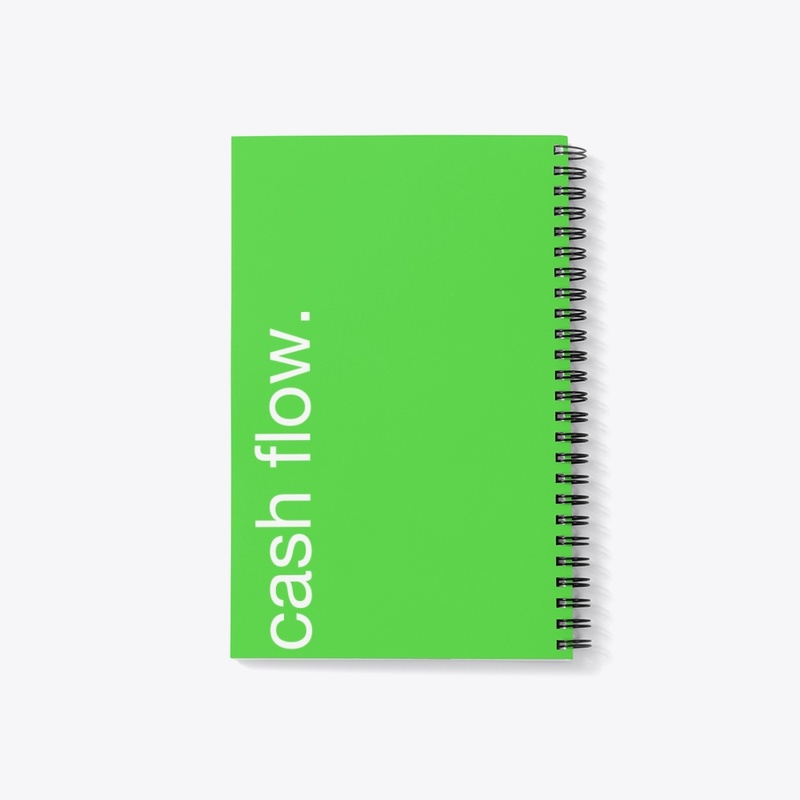 cash flow notebook