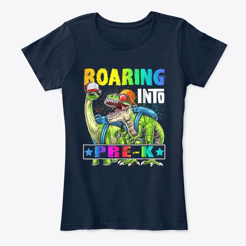 Roaring Into Pre K Dinosaur Backpack  