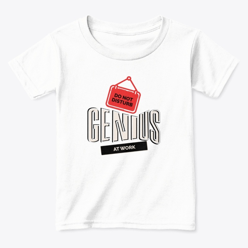 DND Genius At Work Tee