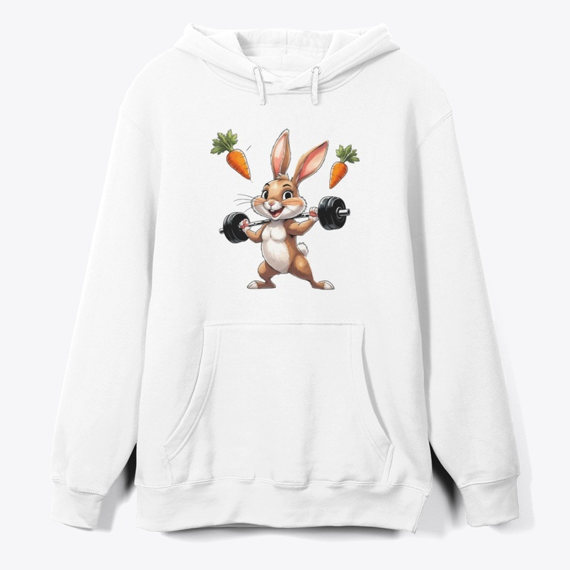 Buff Bunny – Funny Workout Rabbit 