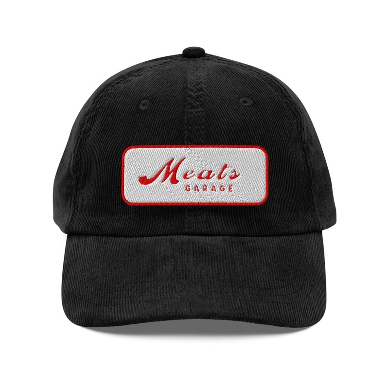 Meats Garage Nametag Corduroy
