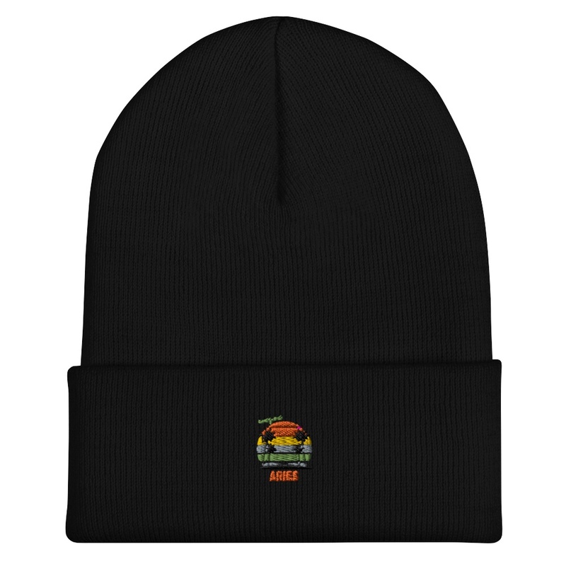 Tropical-ARIES | Beanie Black