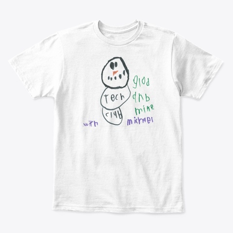 Logo Winter24 (All Front Ed.) By Glod White T-Shirt Front
