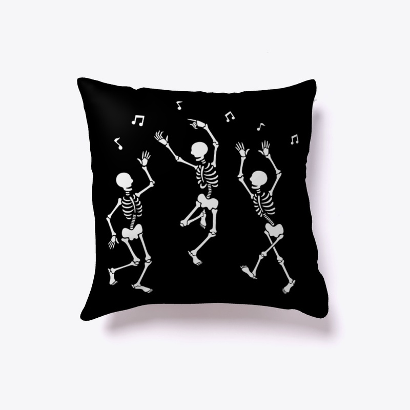 Dancing skeleton Halloween spooky  gift