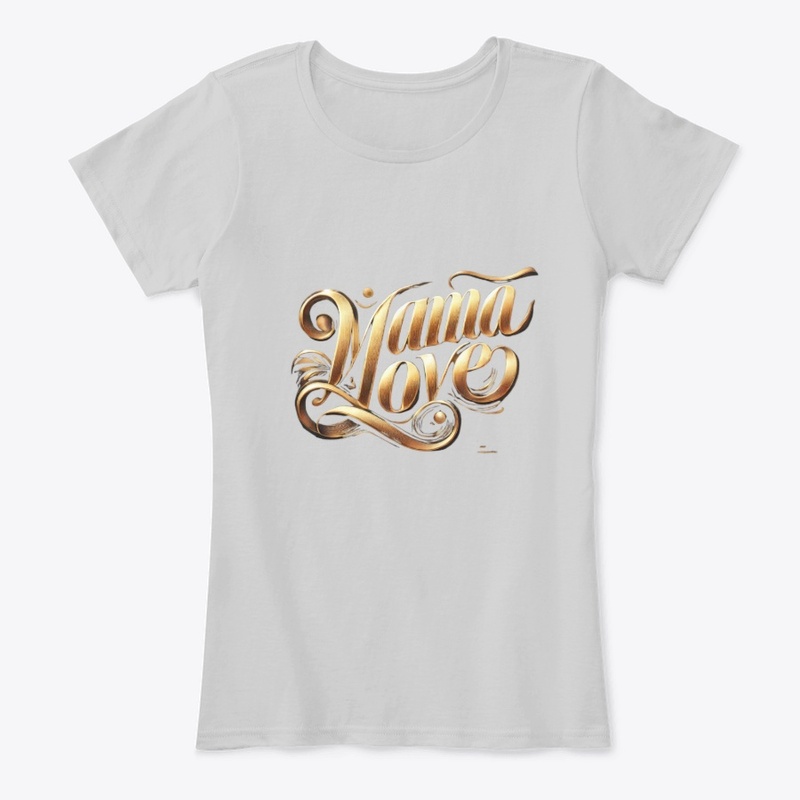Mama Love Elegant Gold Script Edition V2