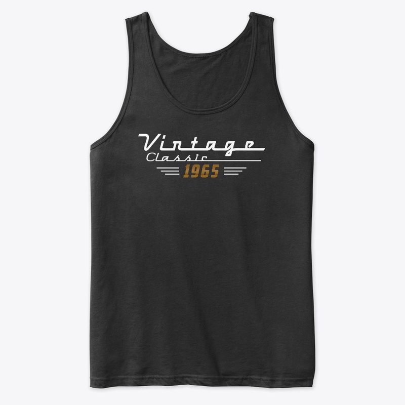 Vintage Classic 1965 Birthday Tee Shirt
