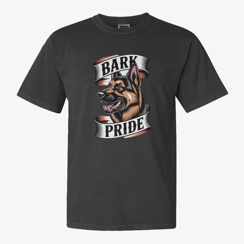  Classic Tattoo-Style GSD Shirt