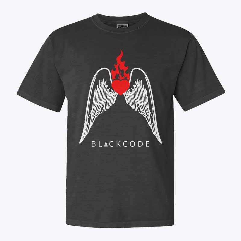 Fiery Wings T-Shirt | BLACKCODE