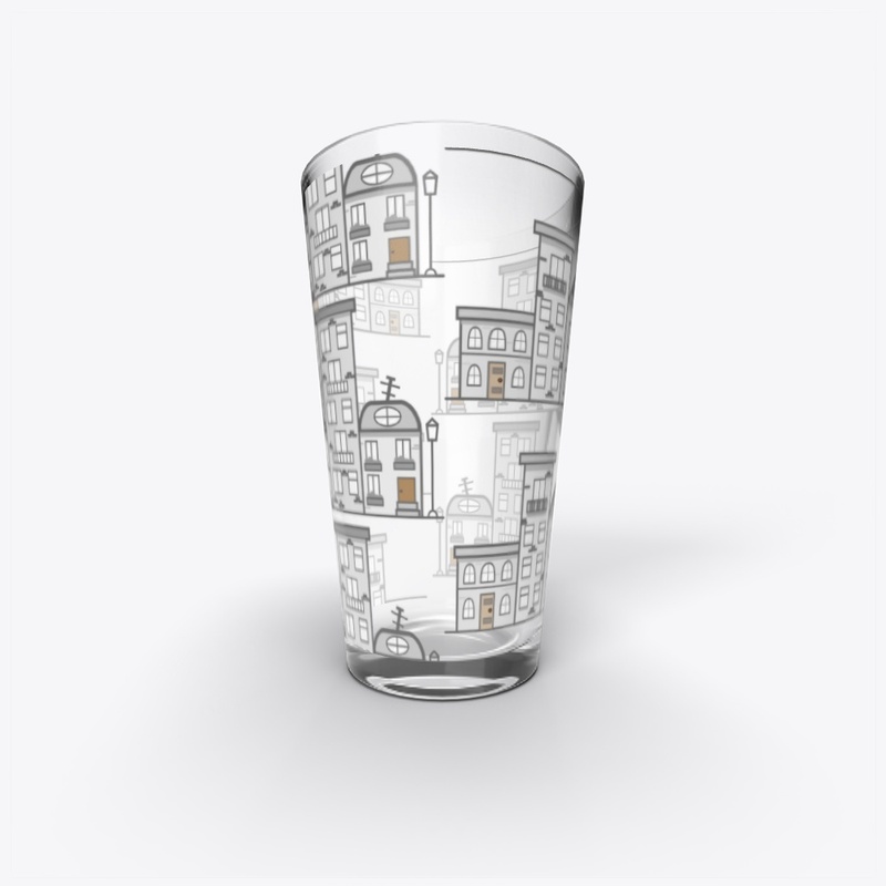 Urban landscape pattern.