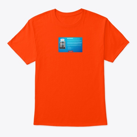 Reviews About Surgen X Keto Orange T-Shirt Front