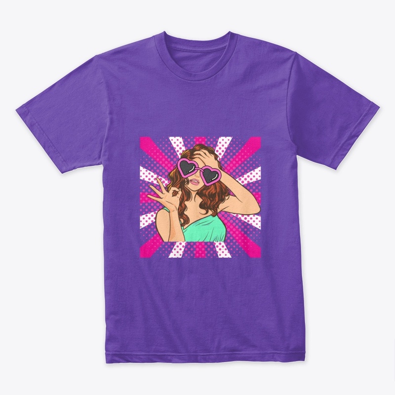 Graphic printed woman shirt 