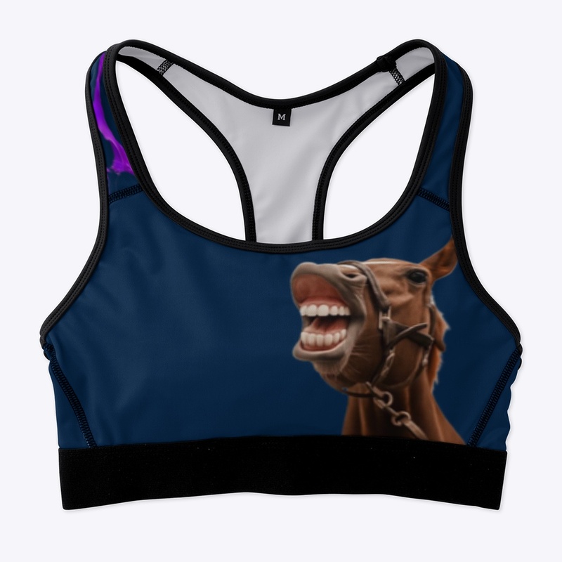 Sports Bra Horse Teeth Edition
