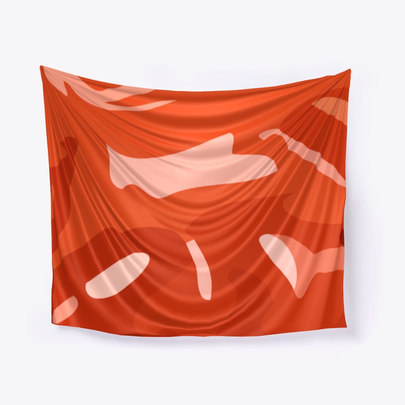 Colorful red camouflage style background