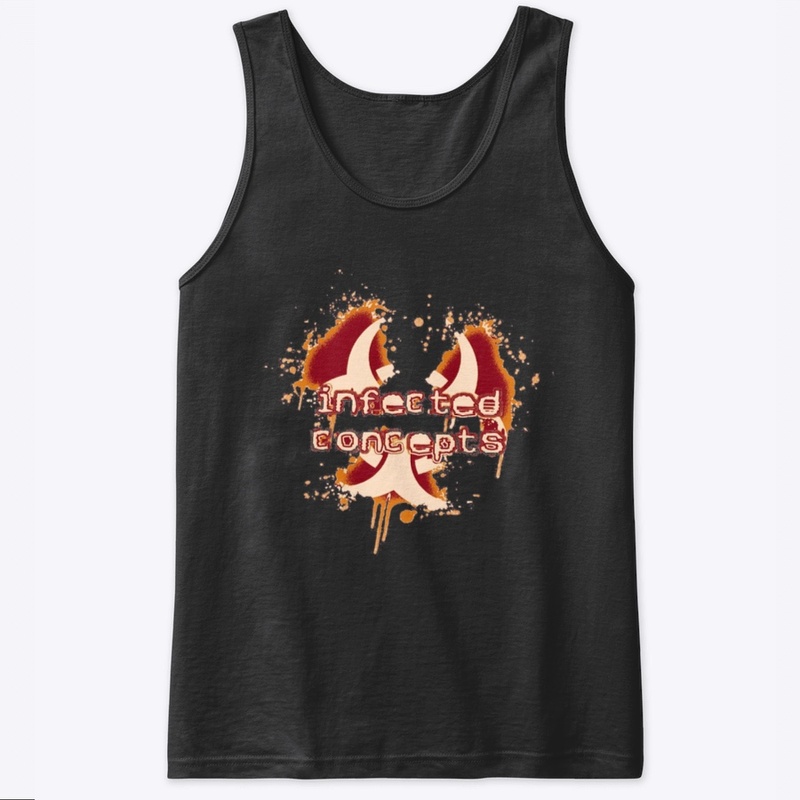 Infected concepts Halloween logo Tshirt