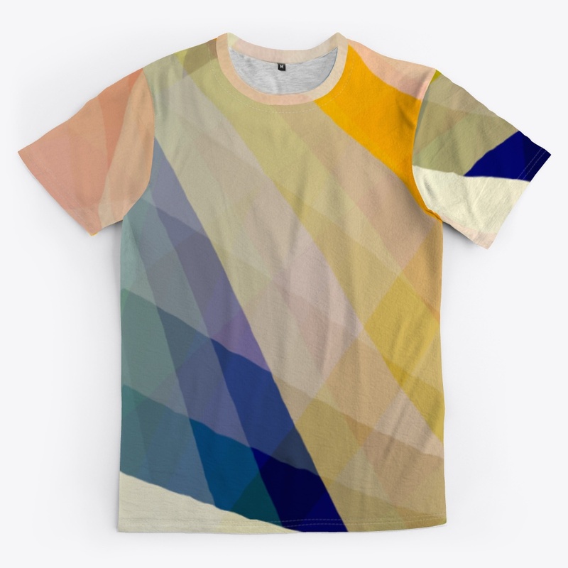 Abstract Colorful Geometric Shape