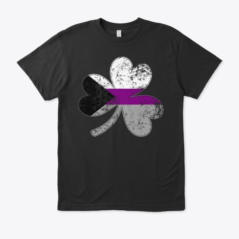 Demisexual Shamrock Pride Flag