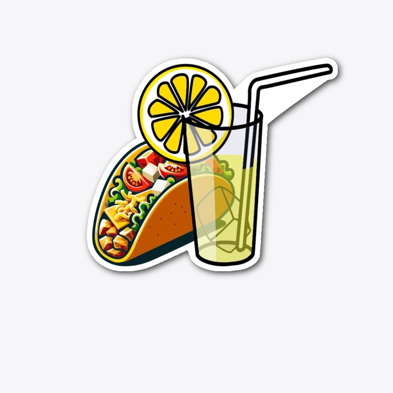 TACO & LEMONADE STICKER