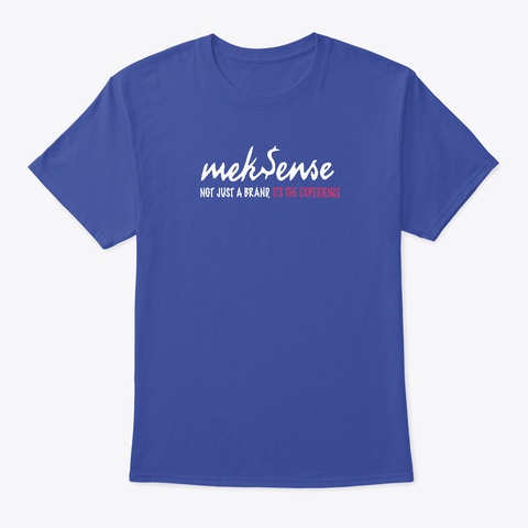 Meksense   The Experience Deep Royal Camiseta Front