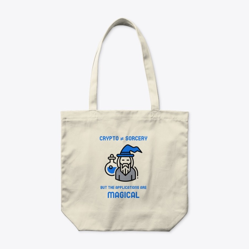 Crypto is not sorcery but magical (blue)