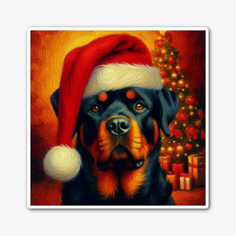 Santa Rottweiler