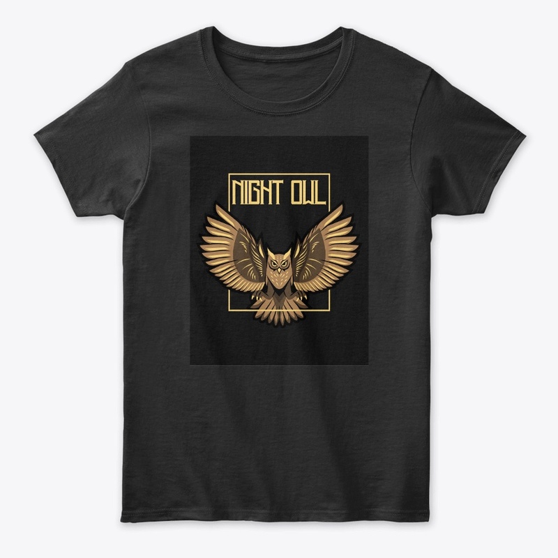 Midnight Sentinel: Night Owl Graphic Tee