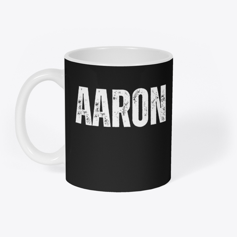 Personalized Name "AARON" Vintage Style