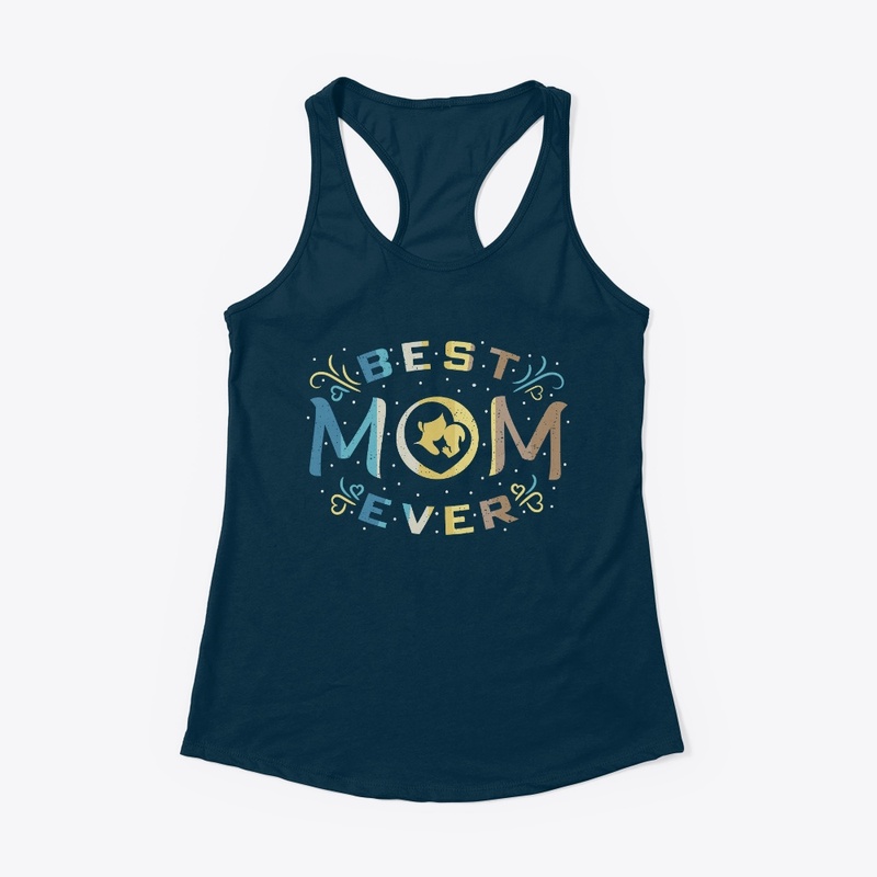 Retro Vintage Best Mom Ever T-shirt